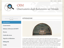 Tablet Screenshot of italianismi.org